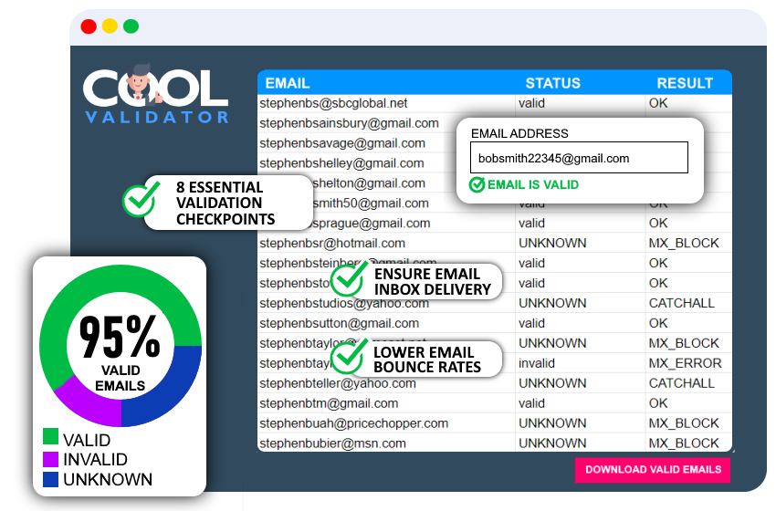 cheap email validation email verification get emails to inbox email validation software